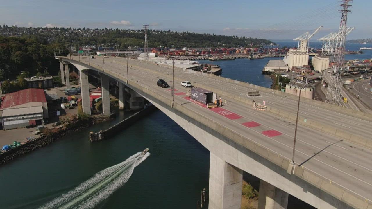 Inside look at repairs on the West Seattle Bridge before reopening in 2022
