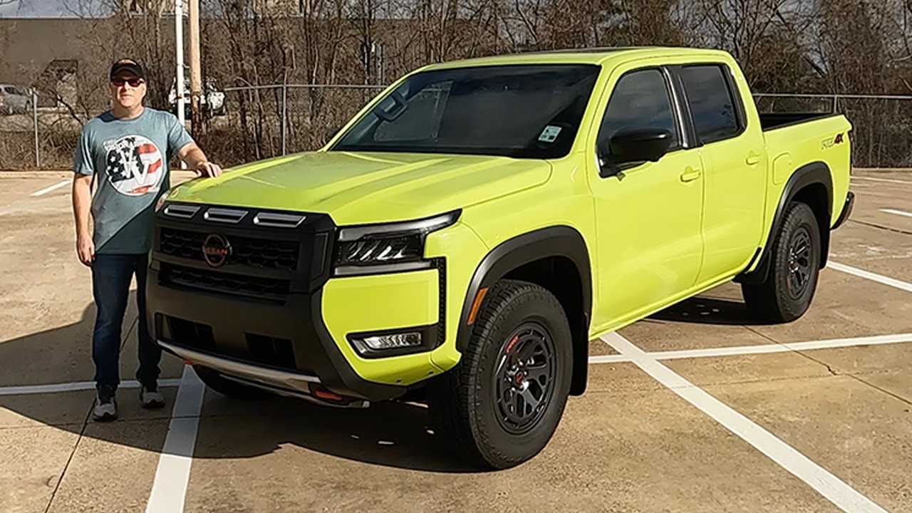 Nissan Frontier Pro-4X 2026 года — простой, но эффективный среднеразмерный пикап.