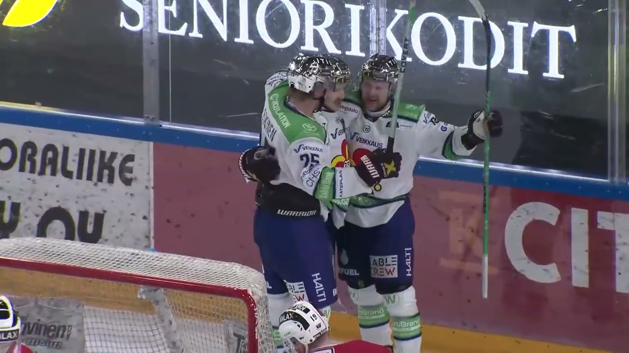 Maalikooste: 6. puolivälierä 11.3. JoKP-Jokerit
