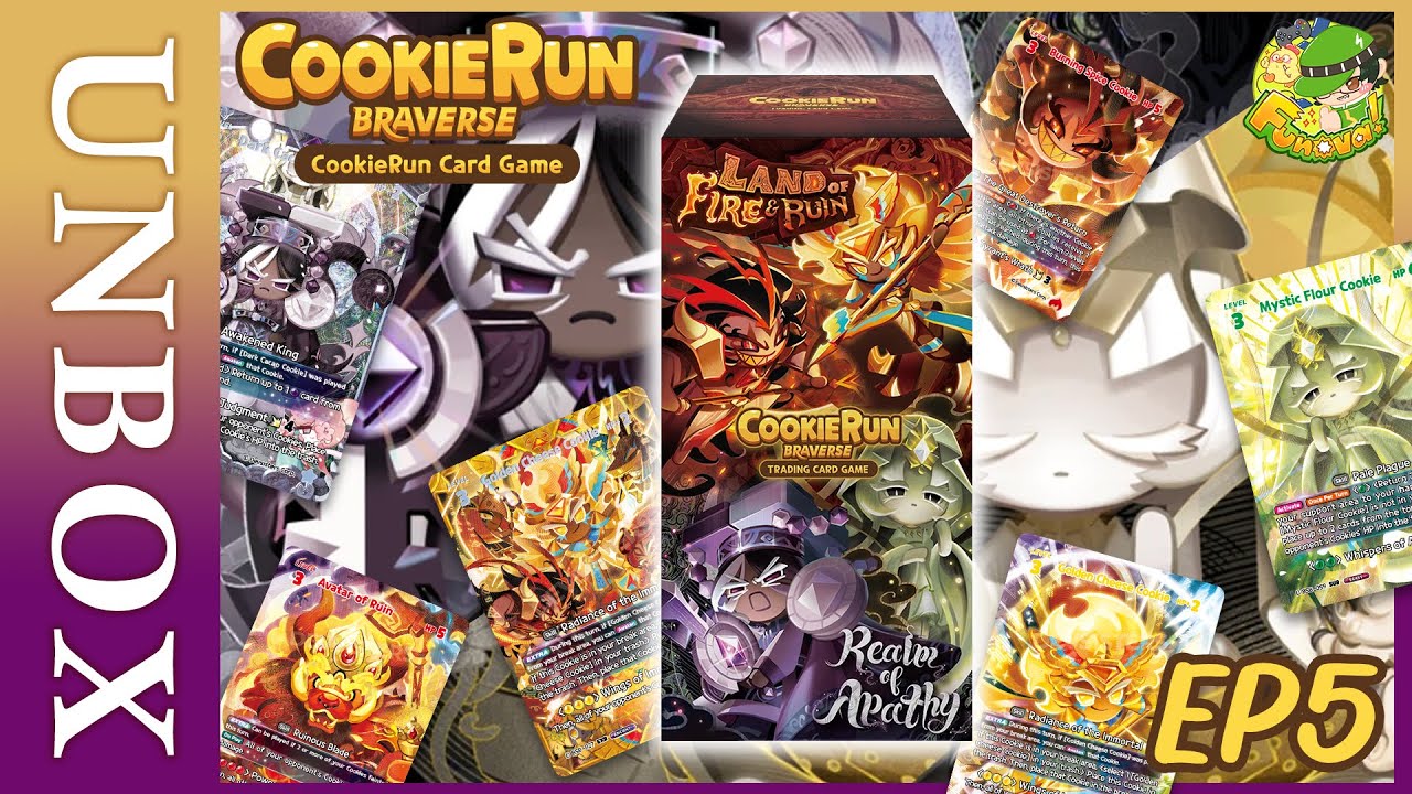 Unbox Land of Fire & Ruin, Realm of Apathy [Cookie Run Braverse] EP05