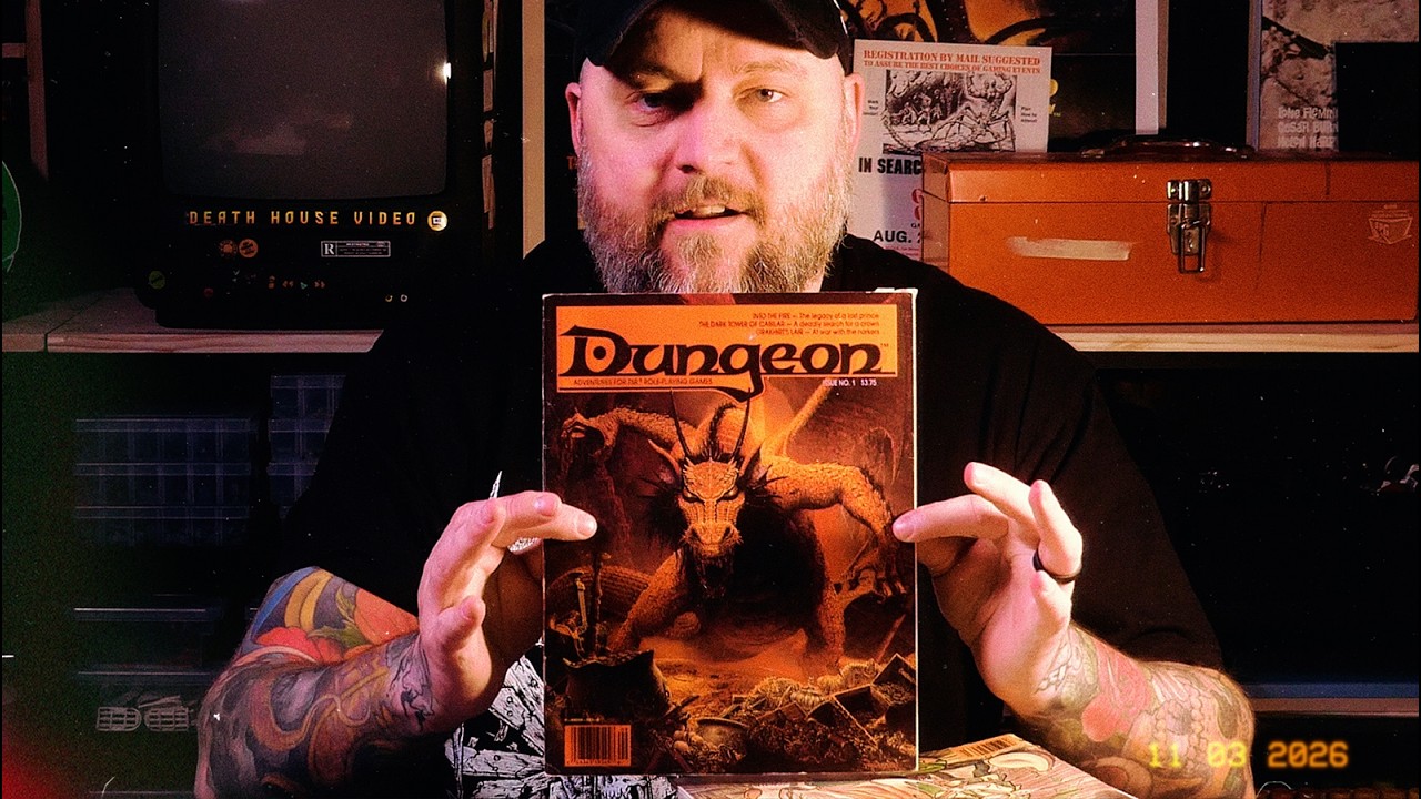 Я купил журнал по D&D за 1 доллар, который стоил 250 долларов.