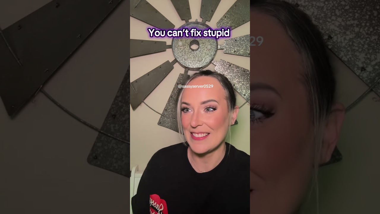 You can’t fix stupidity, but here’s a good laugh #karen #story #restaurant #storytime #server