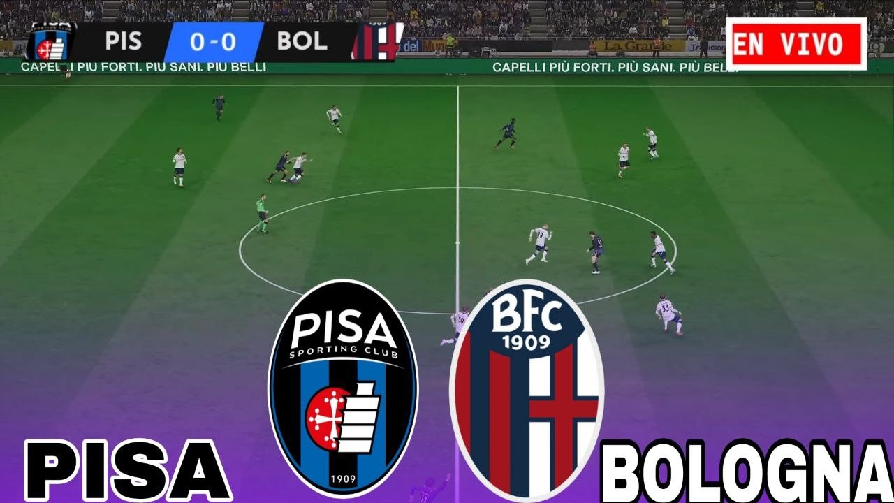 Pisa vs Bologna LIVE Serie A 2026 Today Match Realistic Simulation PES 21