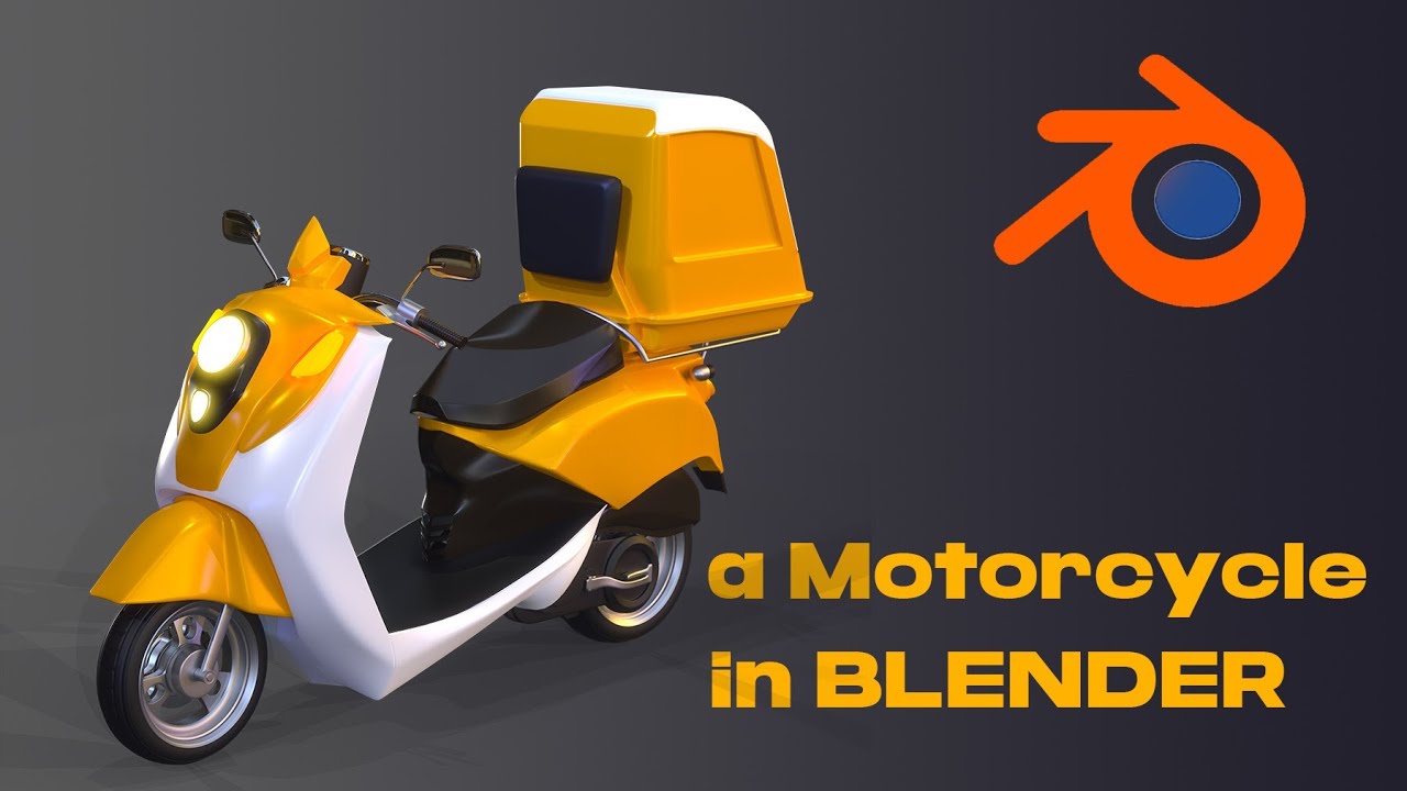 Scooter Modeling & Rendering Tutorial | Blender