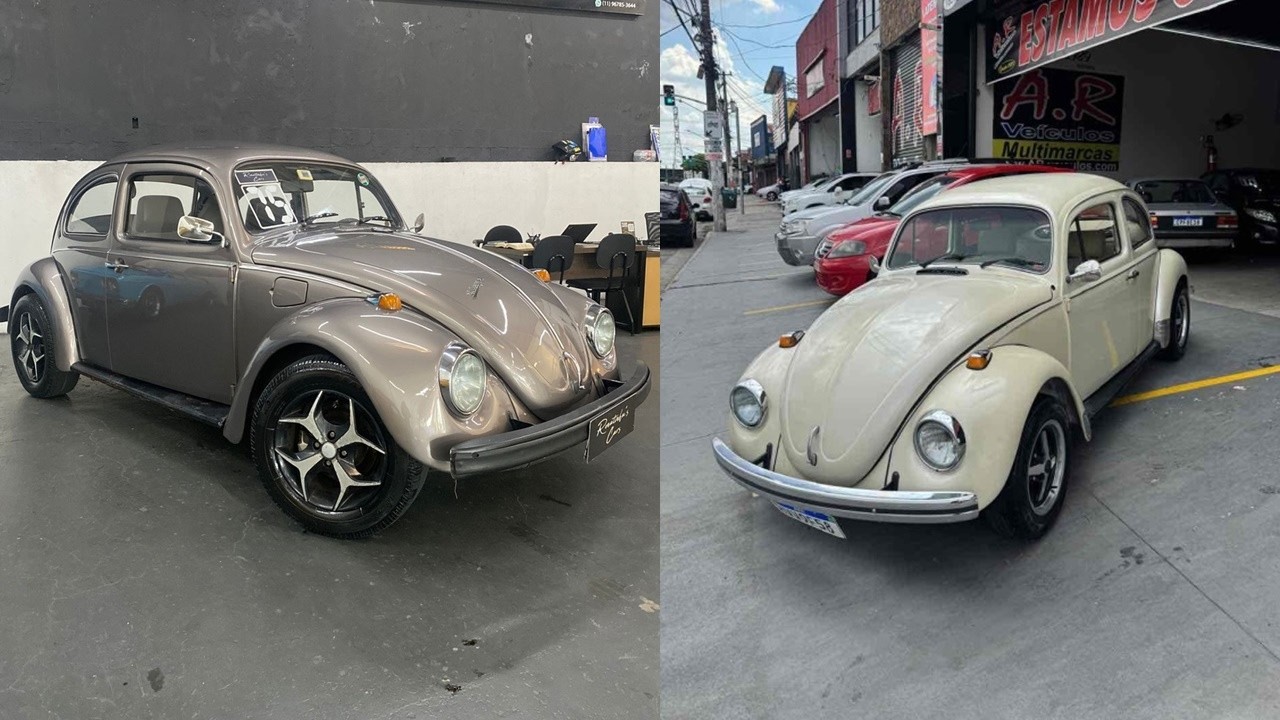 VW FUSCA À VENDA A PARTIR DE 4 MIL