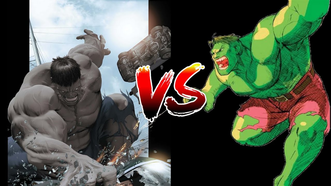 Hulk (by Acey-Kong) vs Hulk Ultimate (by Joaolucashulk) en mugen chars (pedido) 
