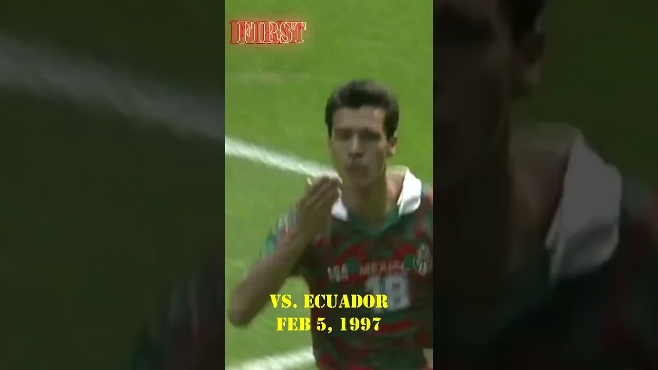 Jared Borgetti. First and last goal for Mexico. #borgetti #mexico #goals