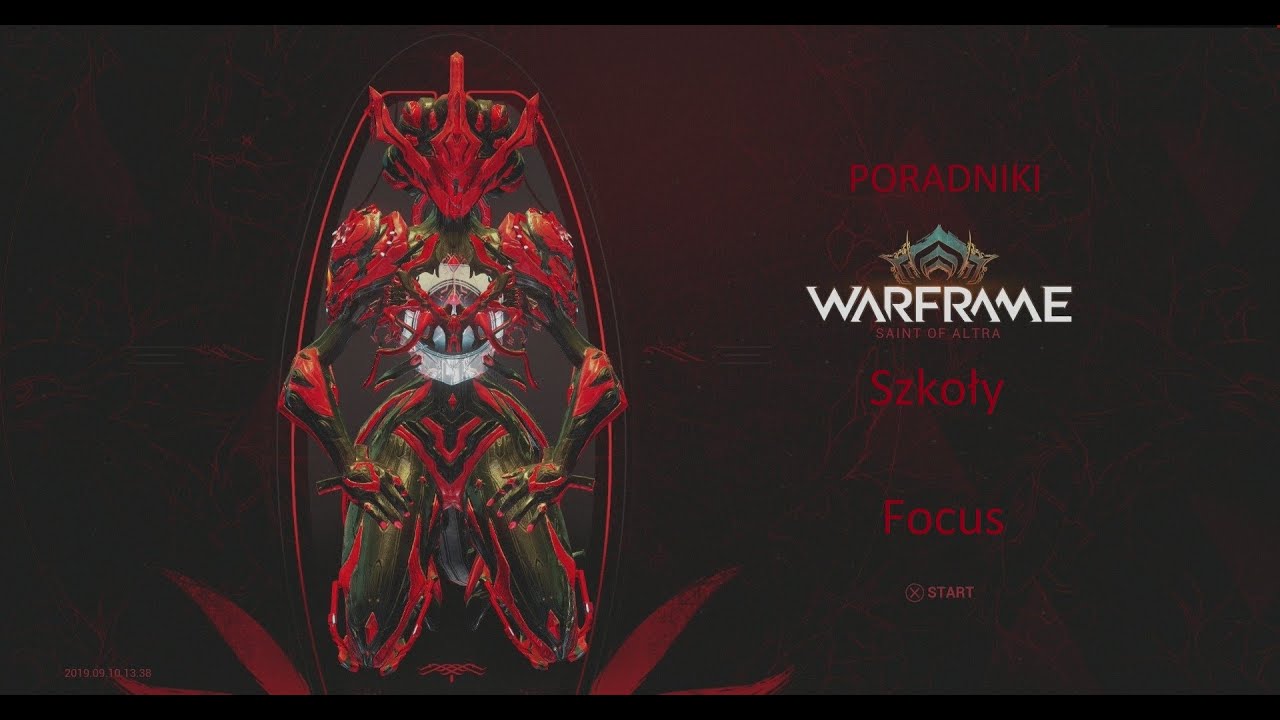 Poradniki Warframe - Szkoły Focus (PS4)