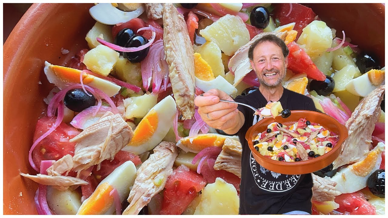 ENSALADA de VERANO⛱️ CAMPERA (Ensalada de Patatas) 😃 - GUILLE RODRIGUEZ
