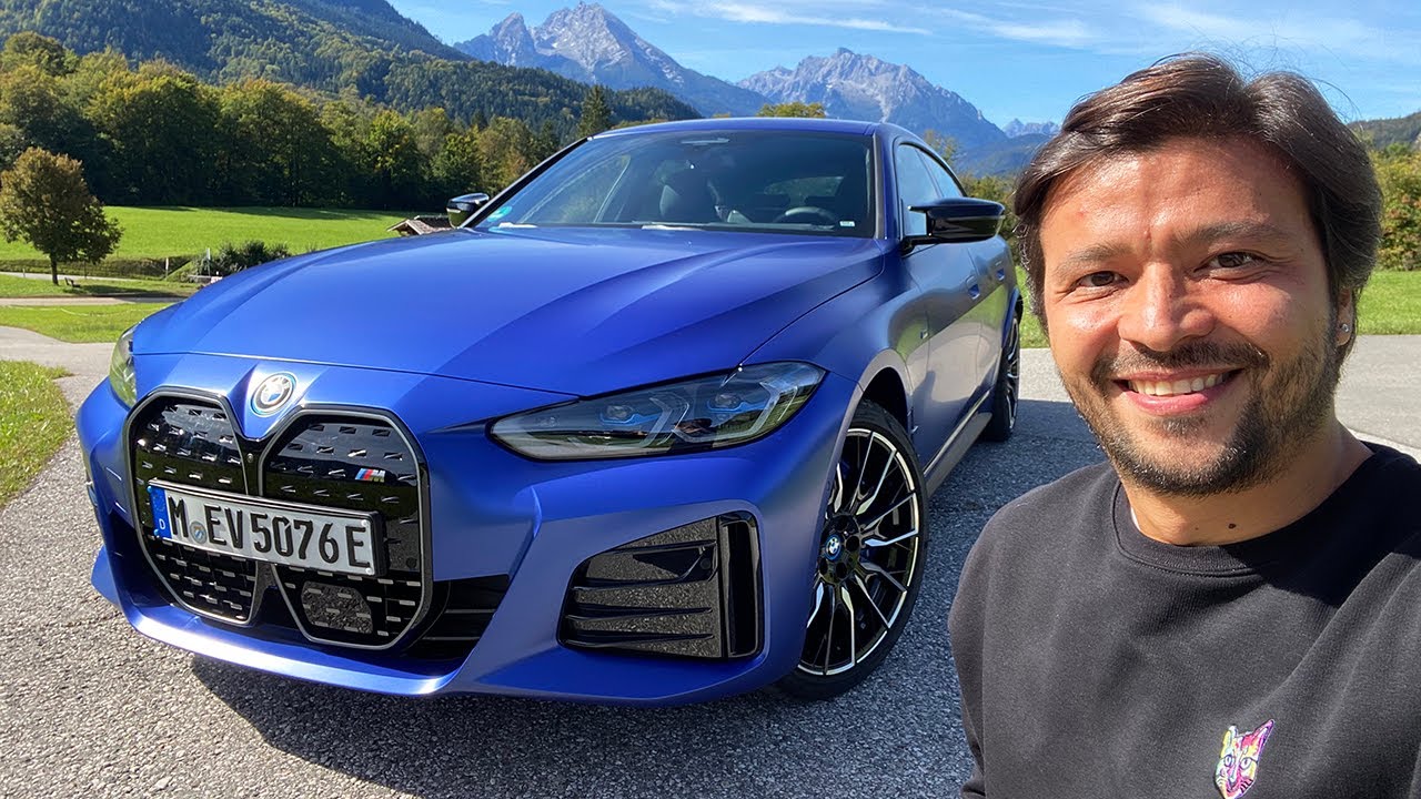 BMW i4 M50 Test Sürüşü - Elektrikli M4 3,9 saniyede sıfırdan 100'e çıkıyor!