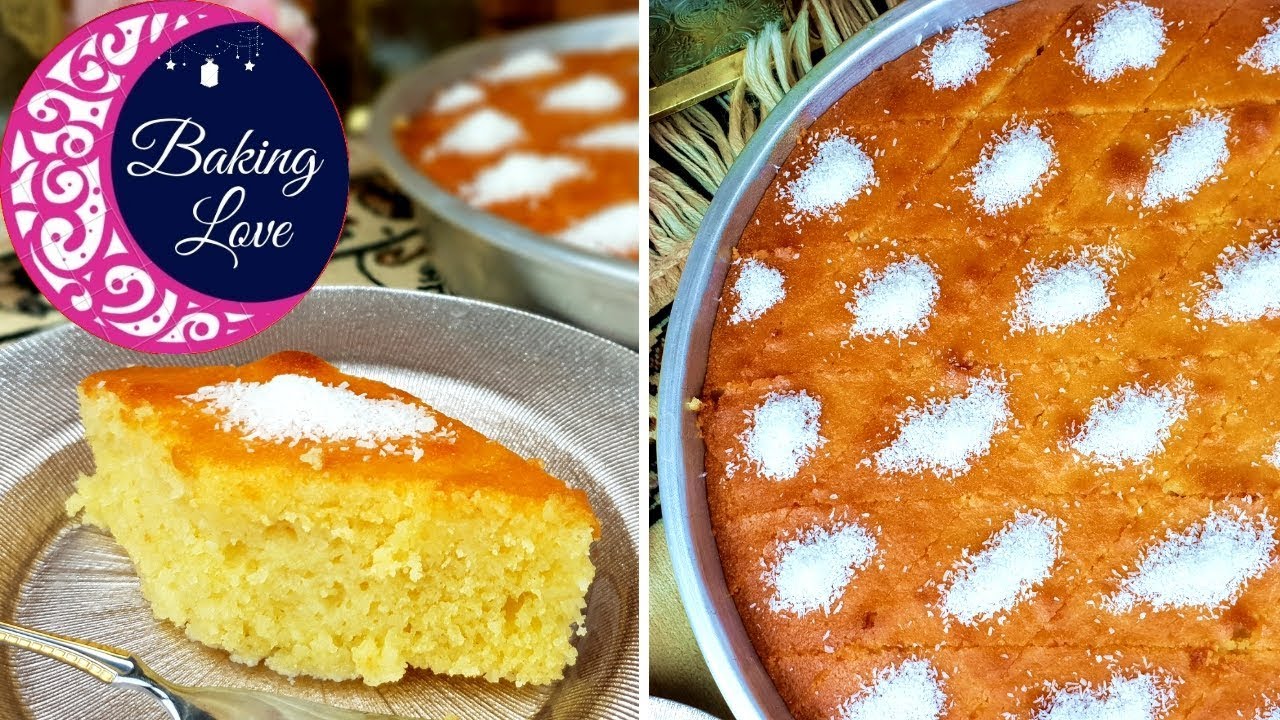 Mein Lieblingsrezept für Revani I Türkischer Grießkuchen mit Zuckersirup I nicht zu süss!