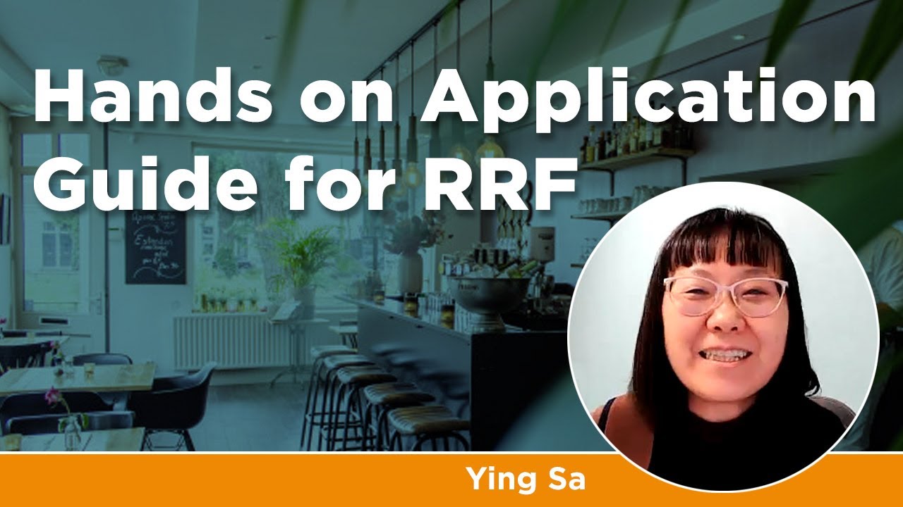 Hands on Application Guide on the Restaurant Revitalization Fund (RRF)