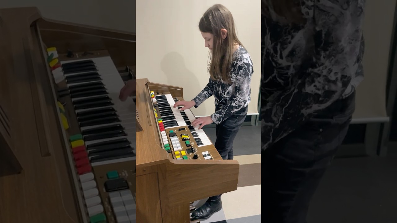 Recyklinguj i szanuj instrumenty... Tak, jestem gitarzystą, ale organy są TAKIE FAJNE!