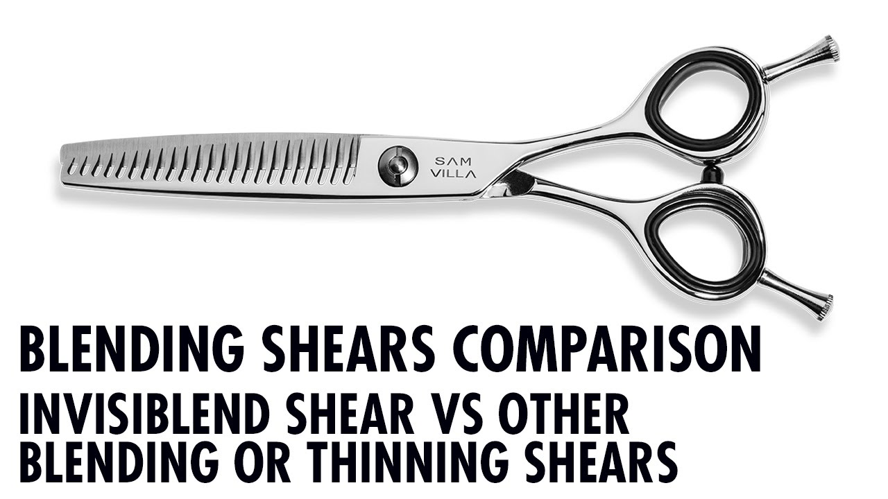 Sam Villa InvisiBlend Shear: Differences Between Other Blending/Thinning Shears