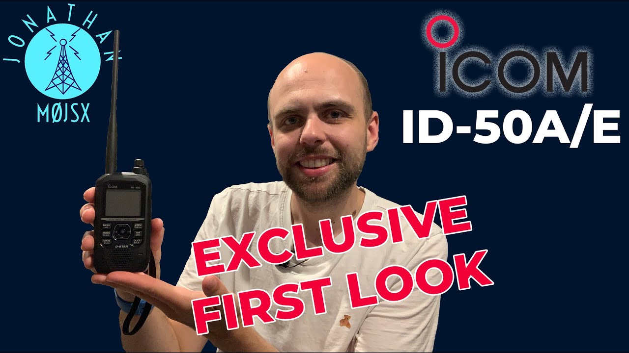 EXCLUSIVE Icom ID-50A/E Ham Radio First Look