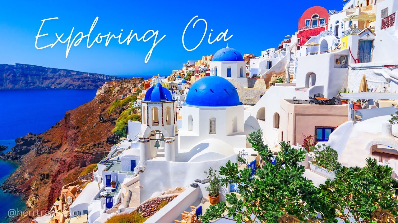 Oia Travel Guide: Relaxing Panoramic Video Tour in Greece