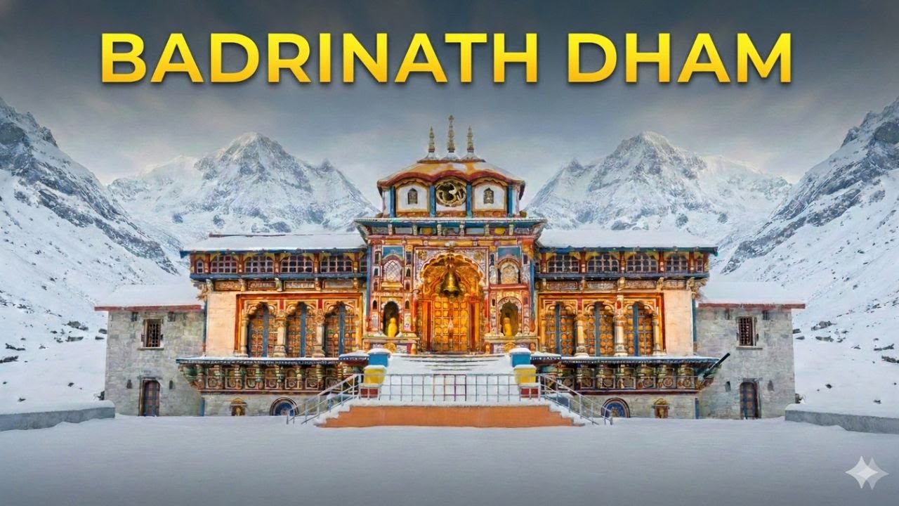 Badrinath Dham Darshan 2026 🔱 | Char Dham Yatra | Badrinath Temple & Mana Village | बद्रीनाथ की कथा