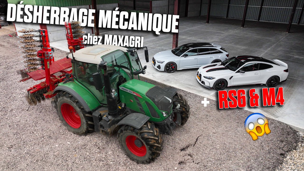 💪🏻 TEST de la HOUE EINBOECK chez MAXAGRI avec petite SURPRISE (M4CSL & RS6)