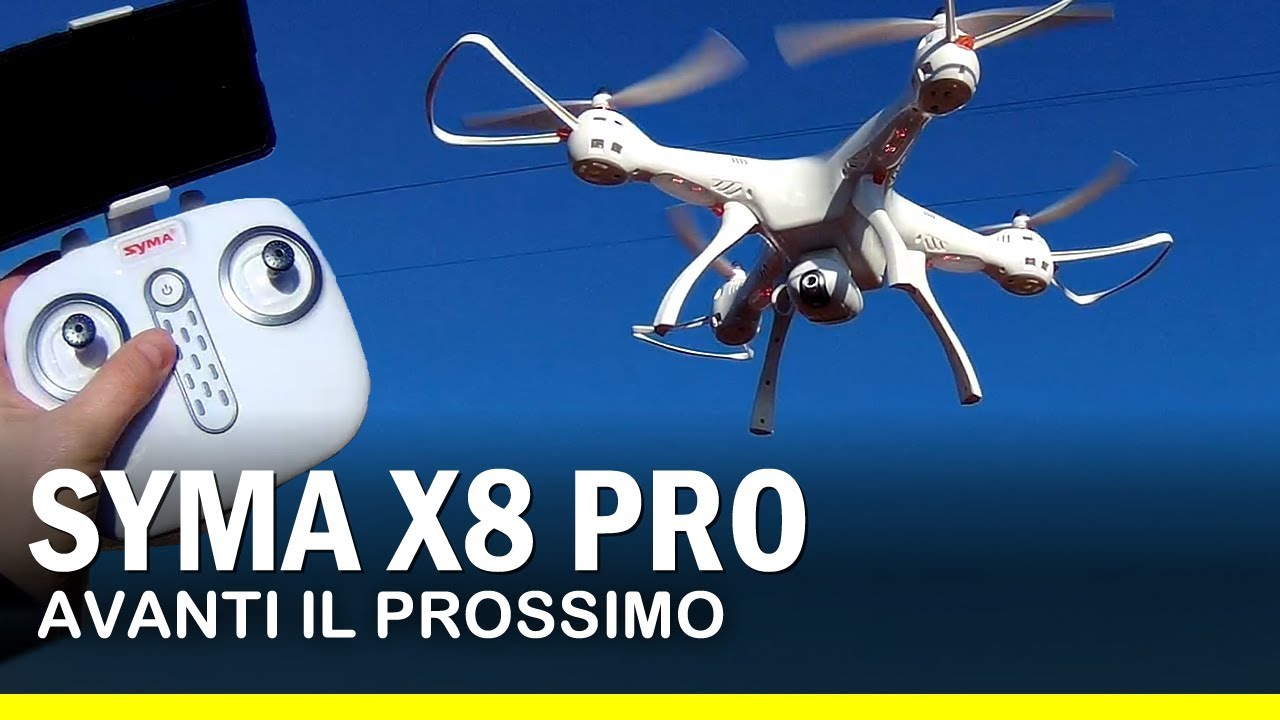 SYMA X8 PRO con GPS Recensione Italiano (ma cosa sta succedendo??)