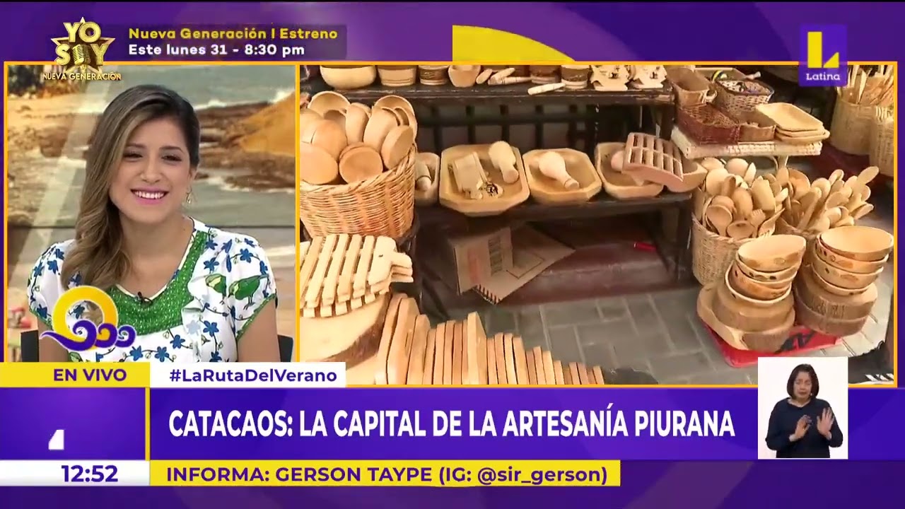 🔴 La ruta del verano llega a Catacaos: Capital de la artesanía peruana