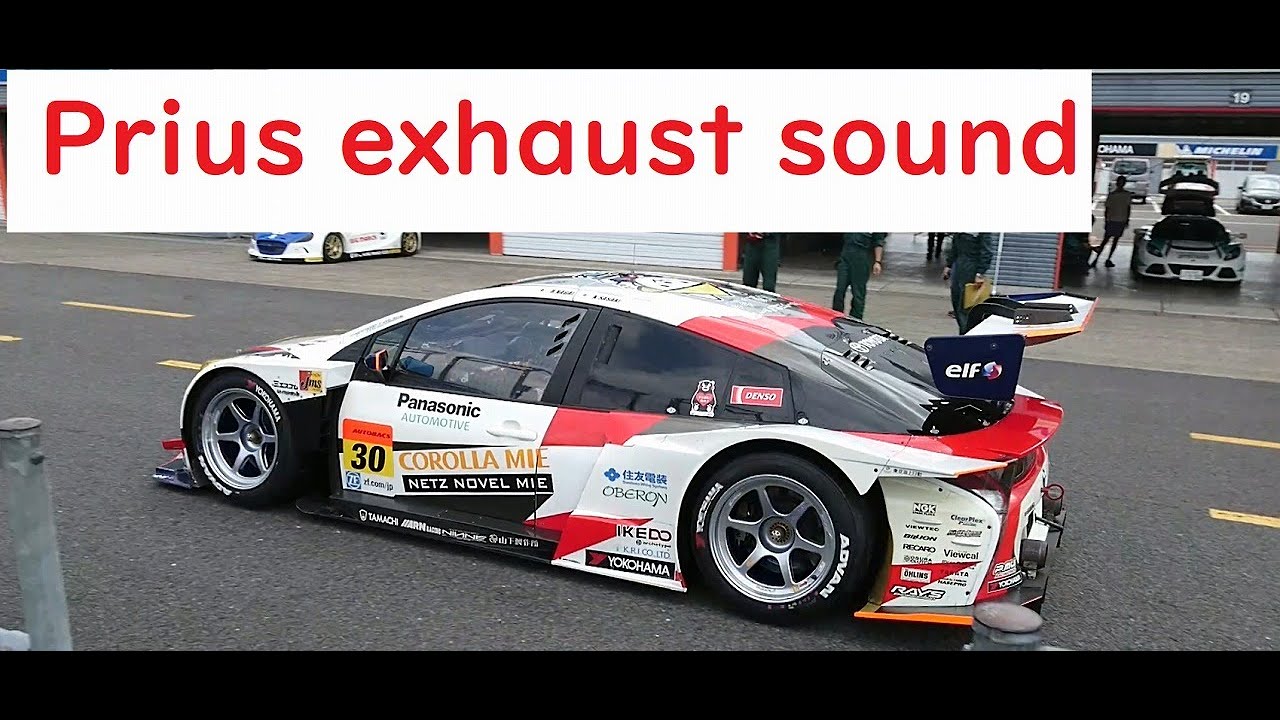 Prius V8 Exhaust Sound SUPER GT300