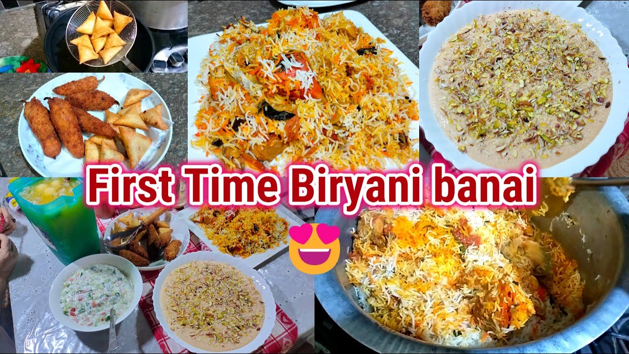 7th Sehri & Iftar Vlog 2024 🌙 Aj First Time Biryani aur Kheer Banai 😍