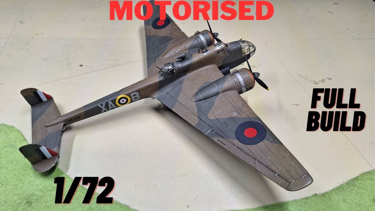 Motorised Valom Hampden 1/72
