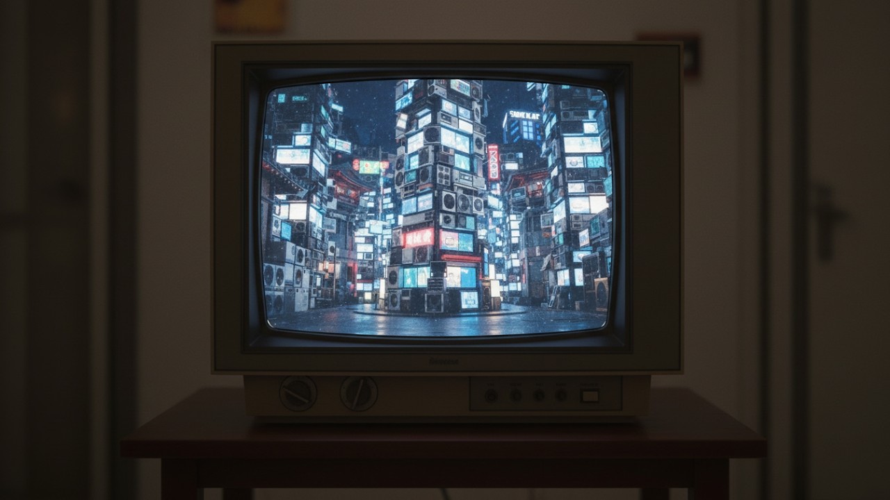 もし江戸幕府が三千年続いたら... / 電気街