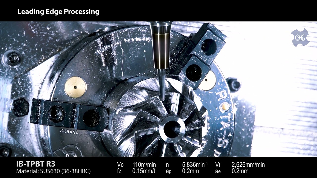 High Efficiency Milling of Stainless Steel Impeller