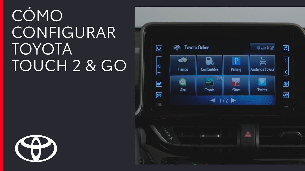 Cómo configurar Toyota Touch 2 & GO | Llamadas, internet, cuenta my Toyota