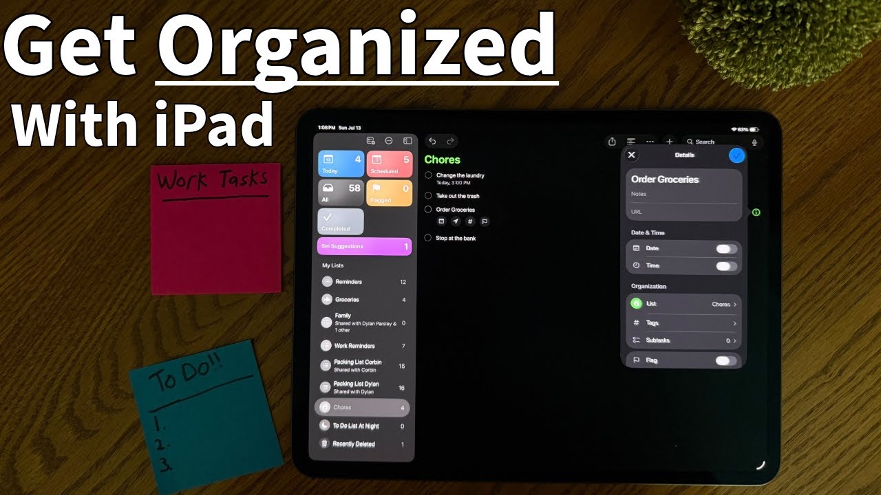 How to use iPad to organize work, school, chores, and&hellip;life.