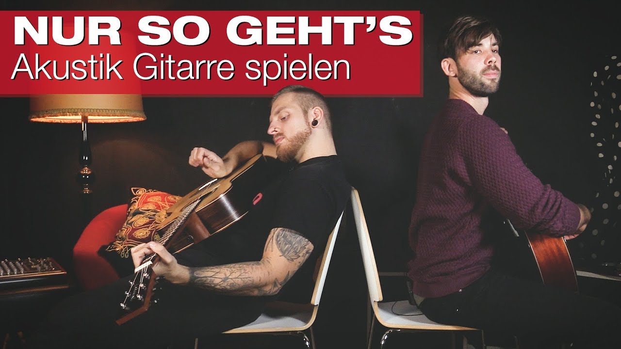 Akustik-Gitarre: richtig sitzen, besser spielen