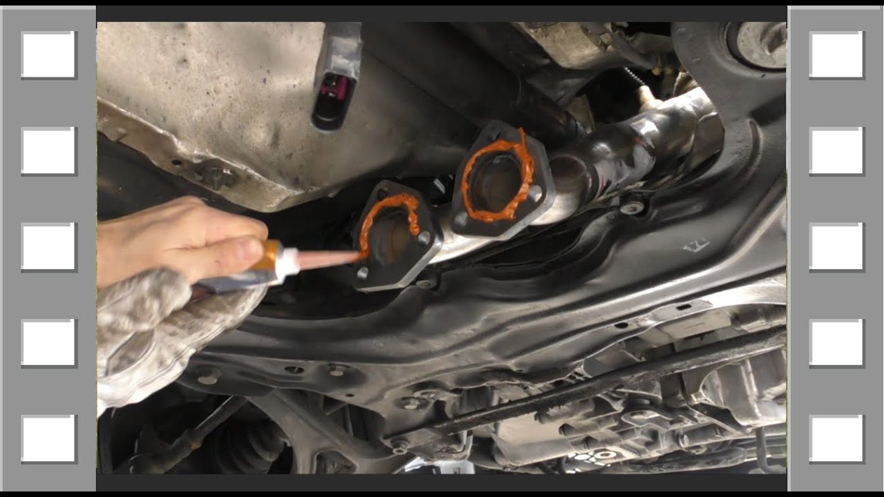 Замена приемной трубы на Audi TT Quattro 180 2000 года выпуска