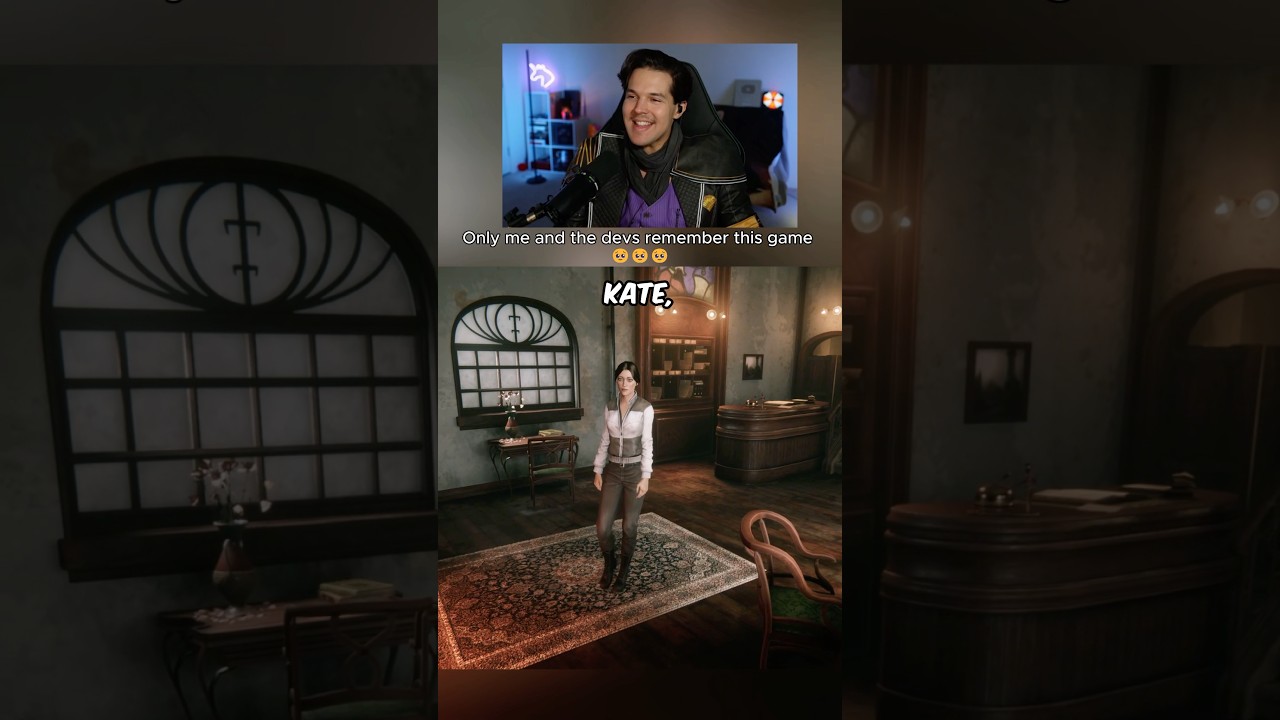 Syberia Remastered Reaction 🚂 ❄️  #gaming