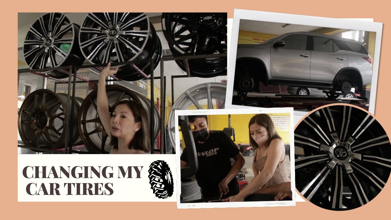 CHANGING MY CAR TIRES! | MAUI ANNE TAYLOR