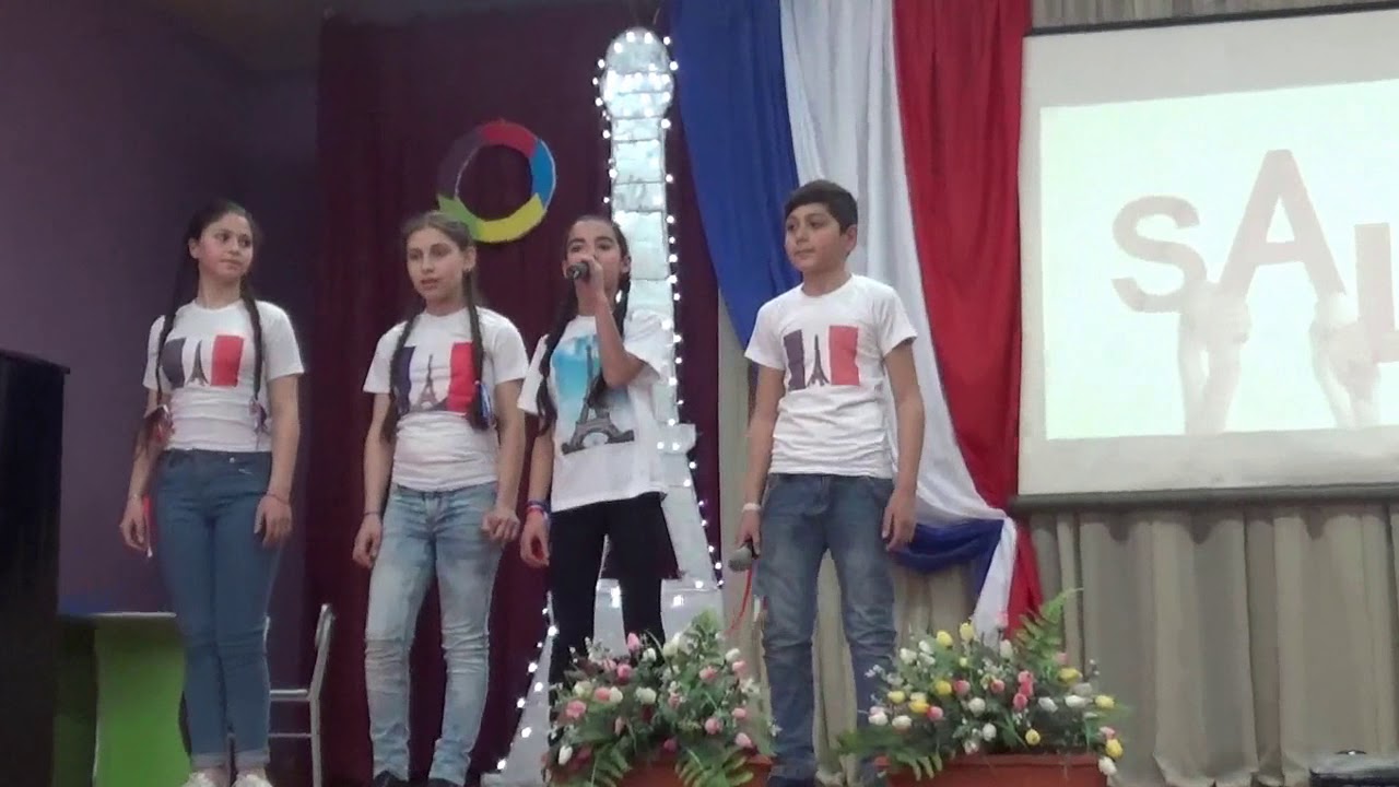 Ֆրանկաֆոնիայի օրեր թիվ 194 դպրոցում! Francophonie en Armenie, 2018!