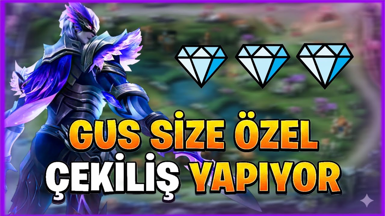 GUS ELMAS DAĞITMAYA GELDİ TOPLANIN - GUSION GAMEPLAY 