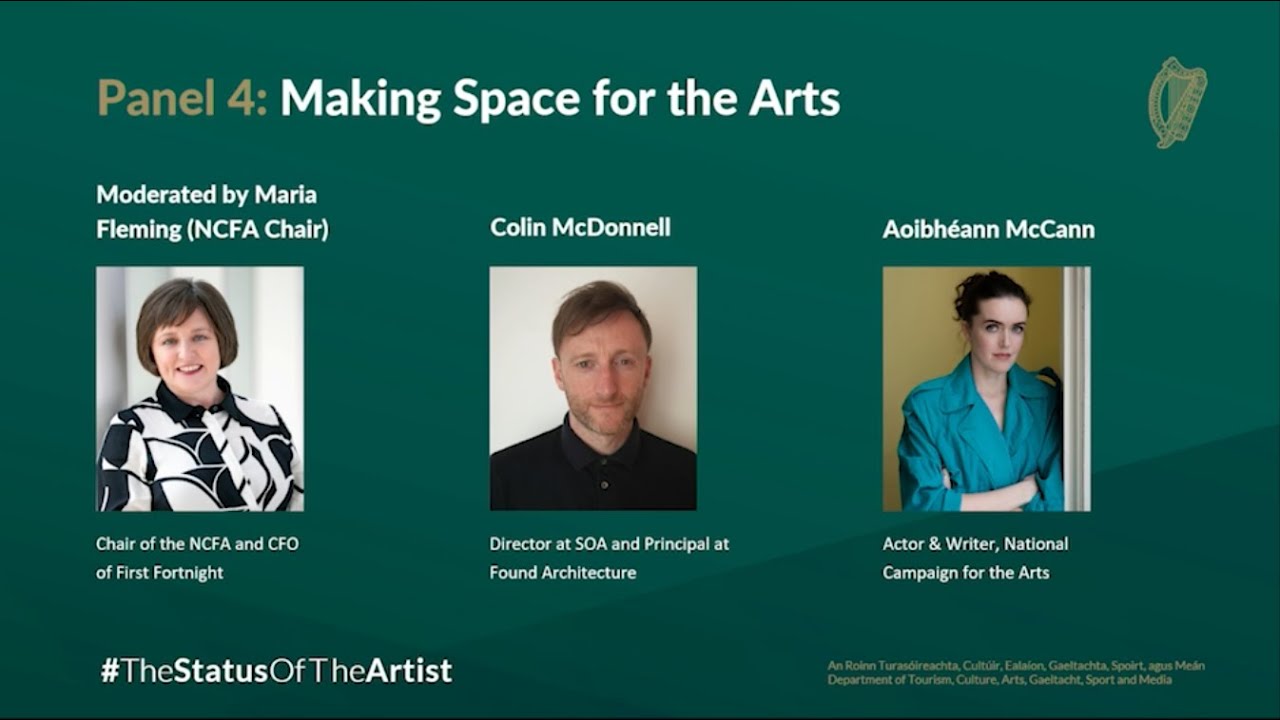 Status of the Artist in Ireland – Making Space for the Arts Panel