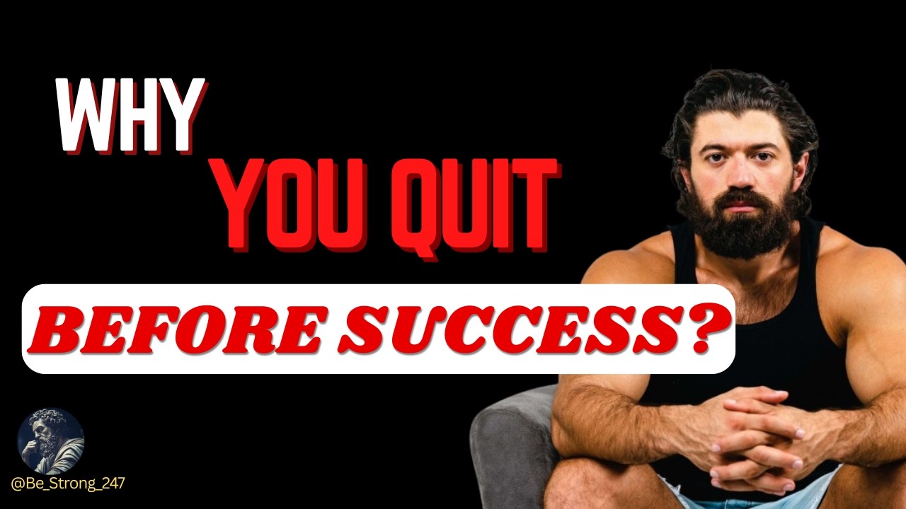 Why You Keep Quitting Right Before You Succeed (The 5 Stages) | Alex Hormozi