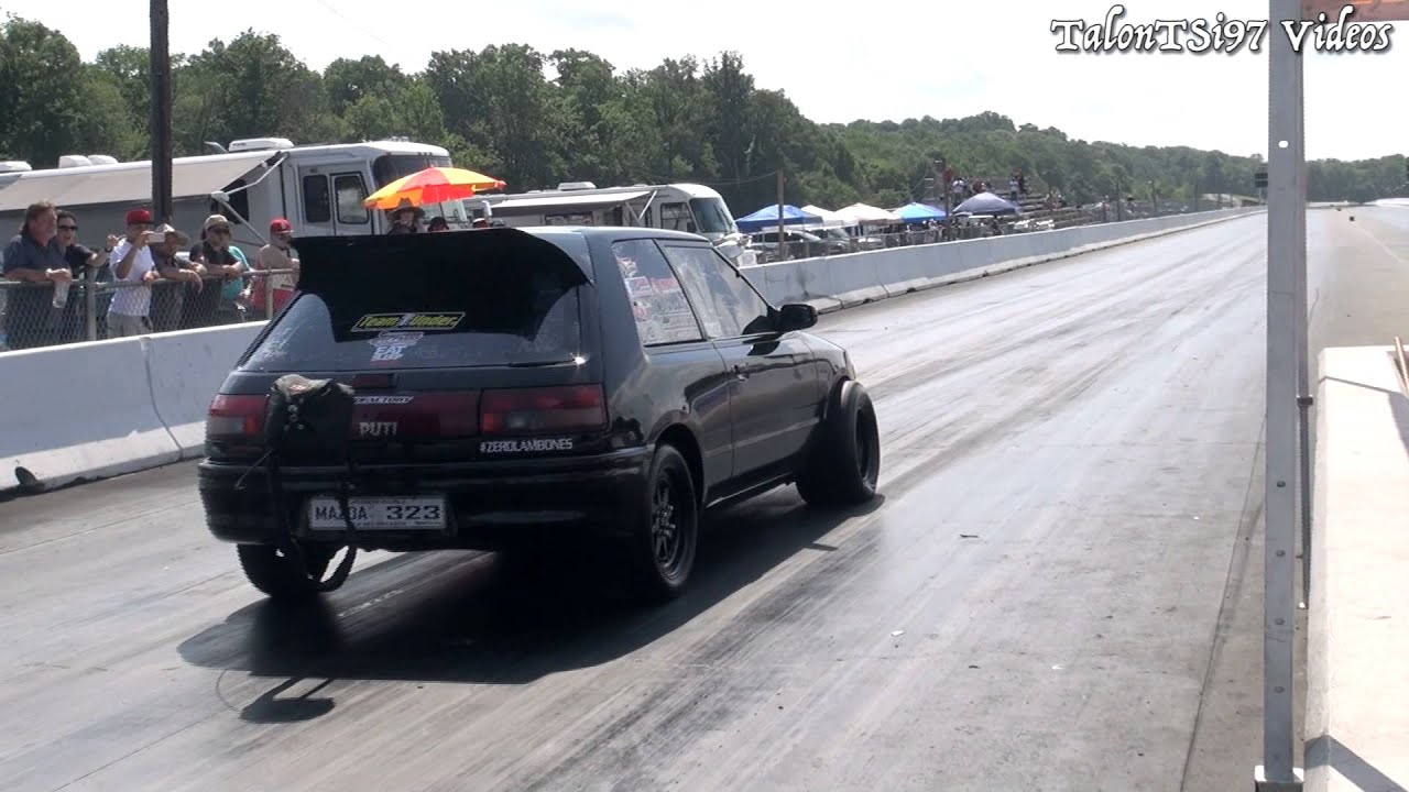 Worlds Fastest Mazda 323! 150mph BOOST