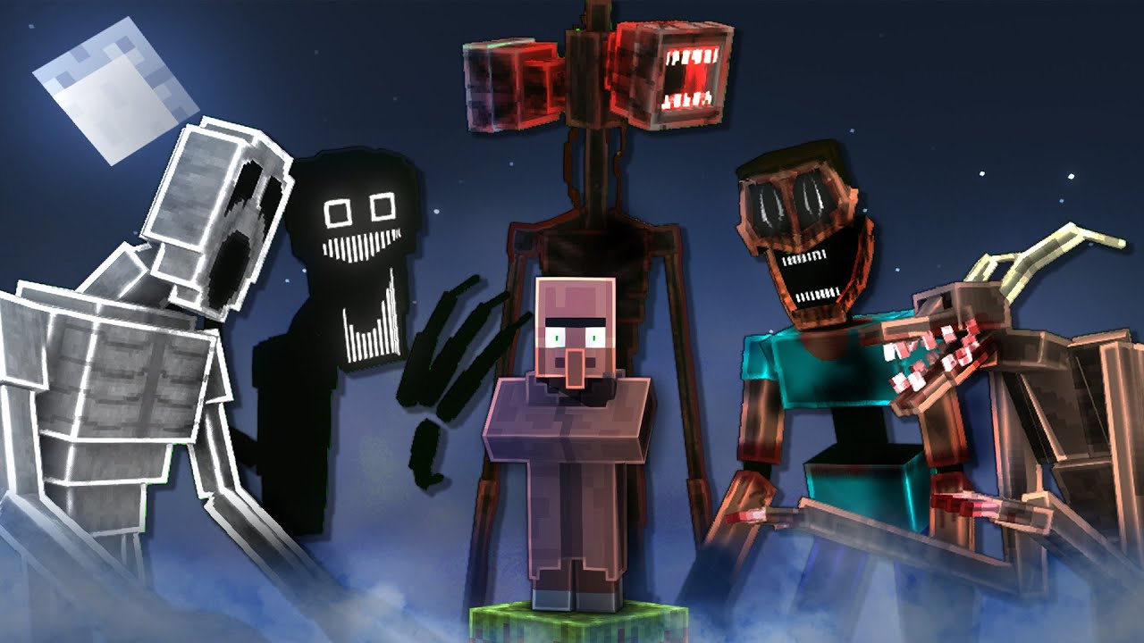 Жители деревни Minecraft переживают самые ужасные моды!