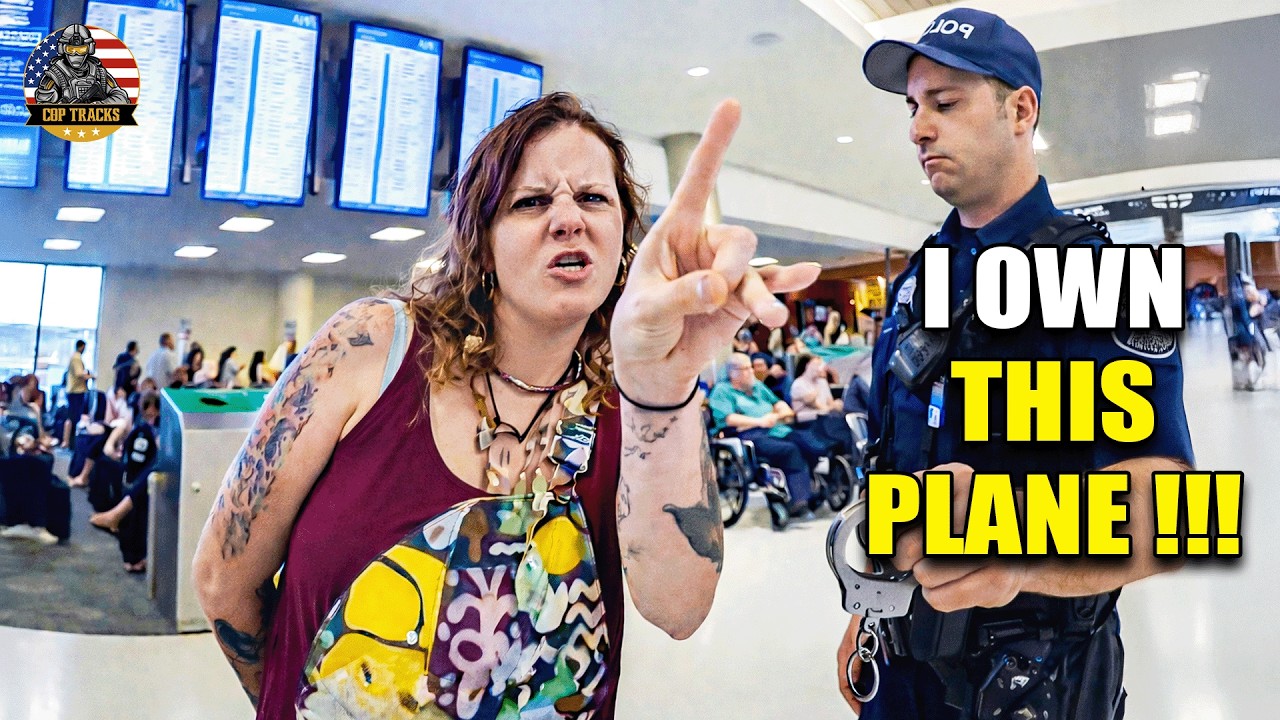 Dumb Karen&rsquo;s Flight Meltdown Ends With Passengers Cheering | Karen Instant Karma