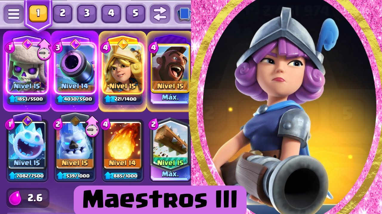 Fin de Temporada en Clash Royale con monta 2.6! 😝😎