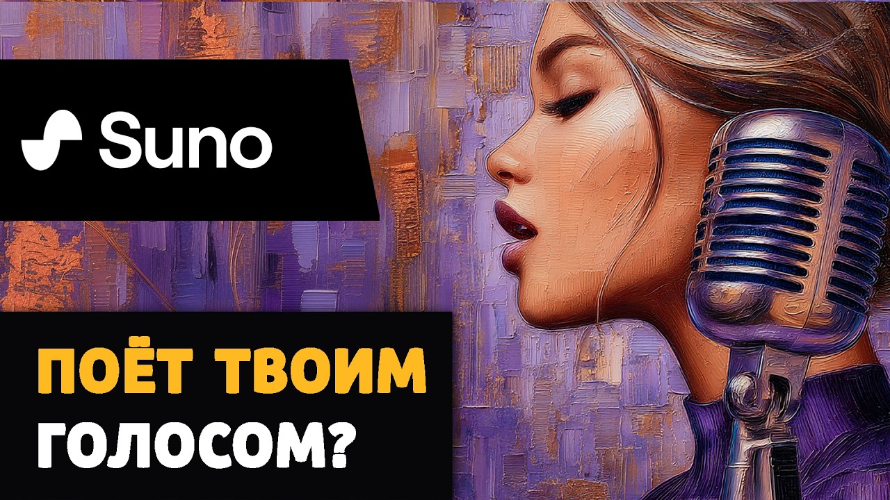 SUNO - может ли петь ТВОИМ голосом? Тестируем варианты.