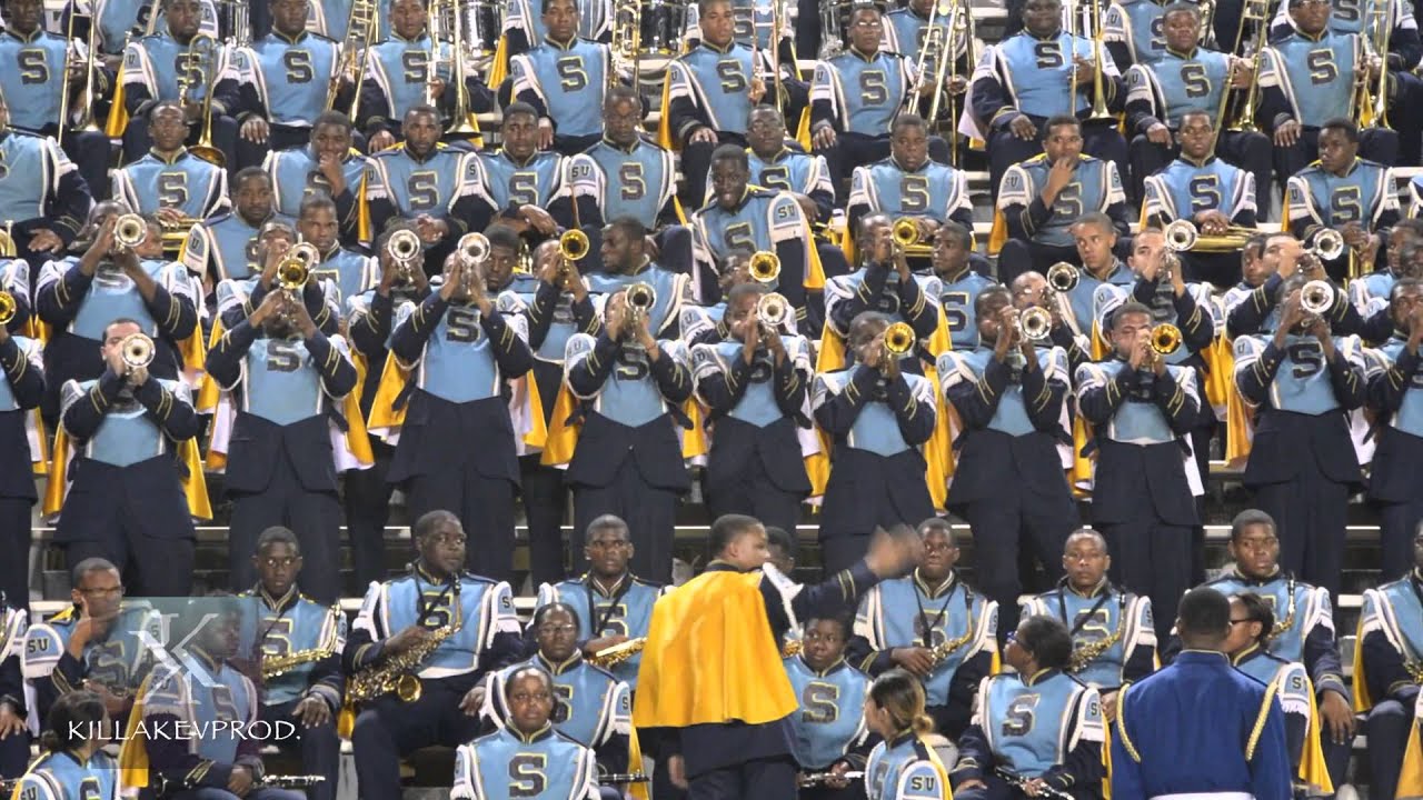 Southern University Marching Band Trumpets - Spain - 2015