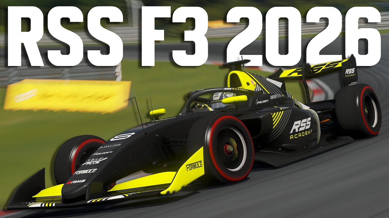 НОВЫЙ автомобиль RSS 2026 F3 для Assetto Corsa!!