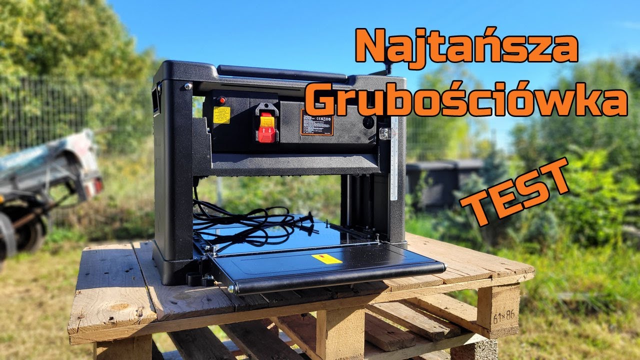 TEST - Grubości&oacute;wka VEVOR