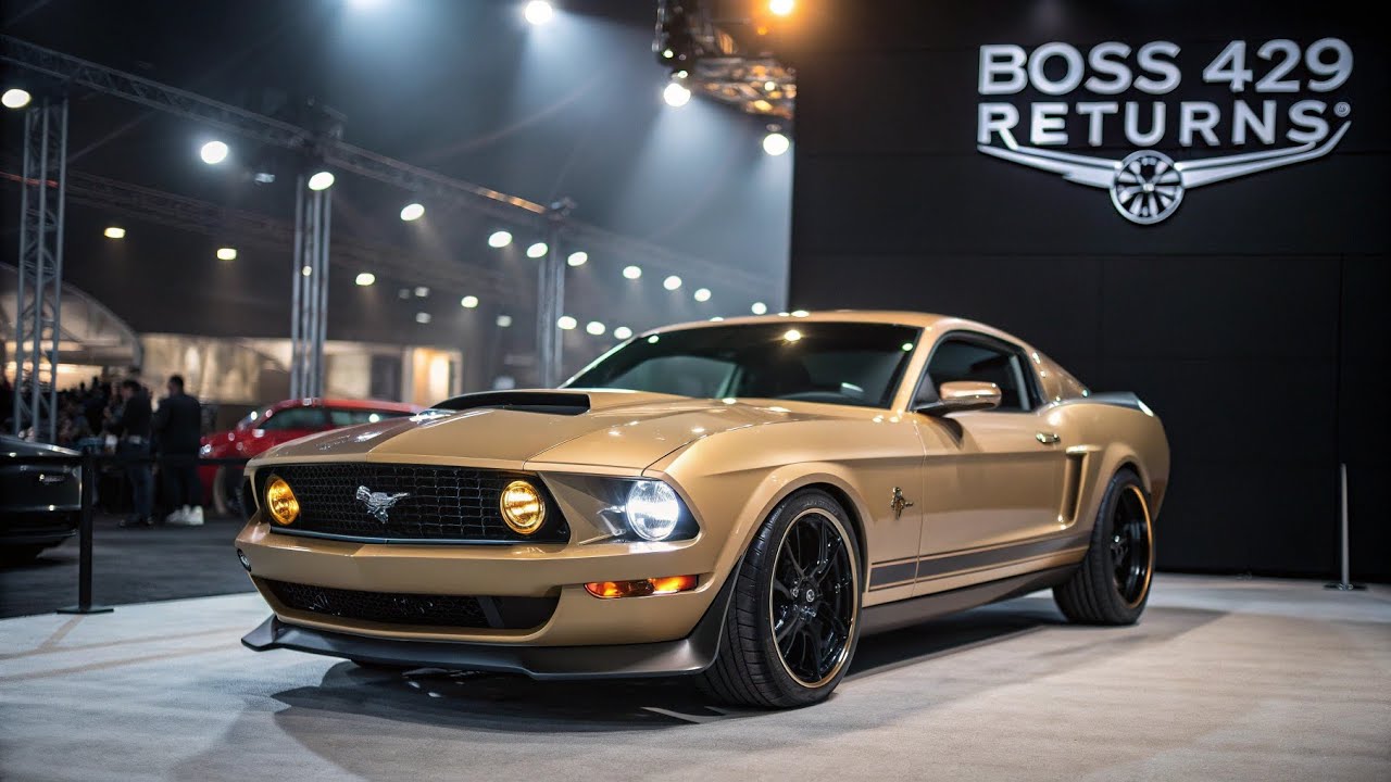 2025 Ford Mustang Boss 429: The Return of a Muscle Car Icon