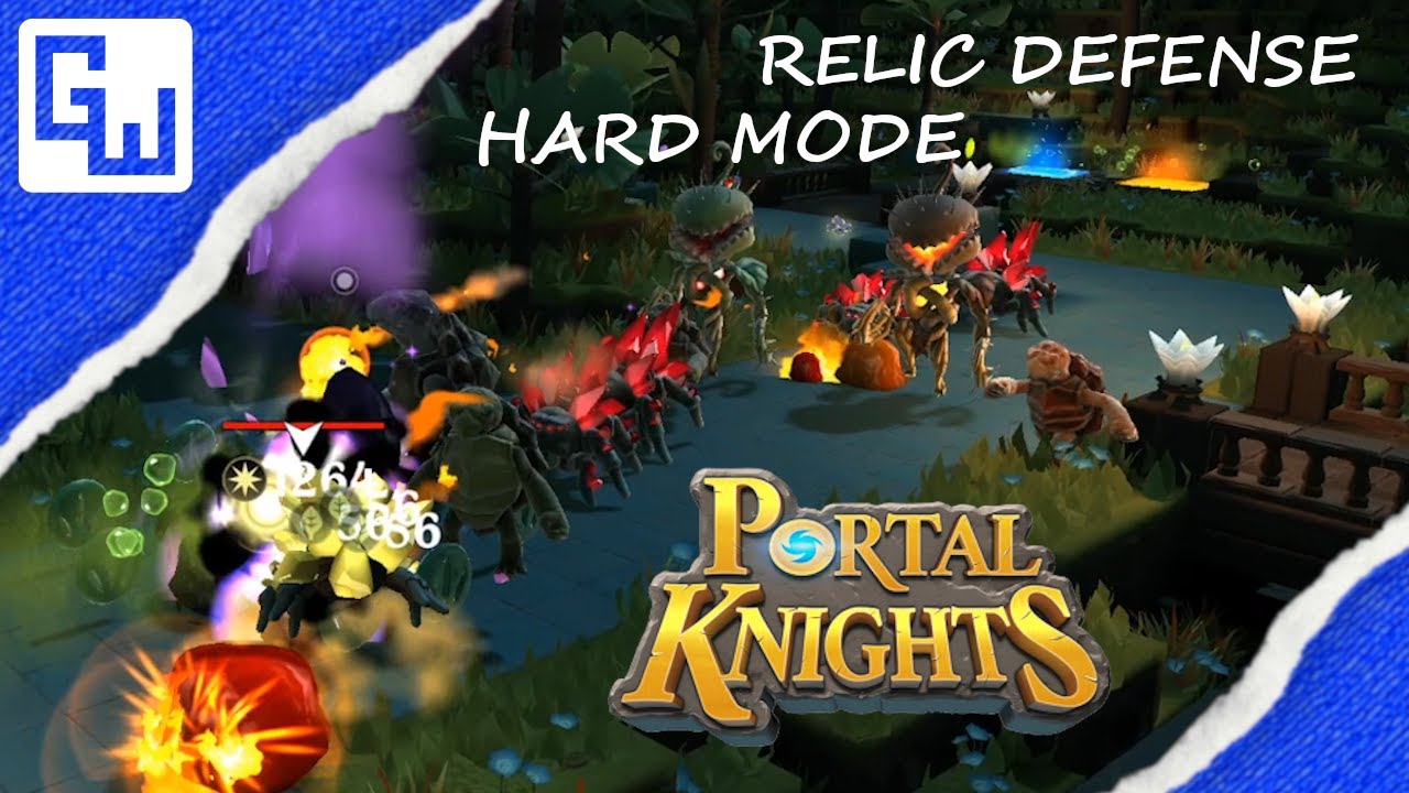 Relic Defense 1: HARD MODE! - E1 - DRUIDS, FURFOLK, RELIC DEFENSE! - Portal Knights 1.7.1
