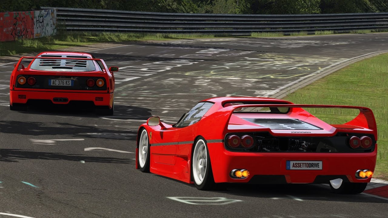 Ferrari F50 vs F40 / Nürburgring / assetto corsa
